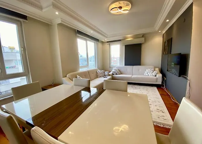 Denize 100 Mt 2+1 Merkezde * 알란야